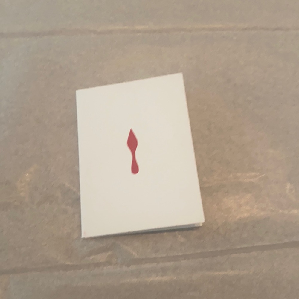 Louboutin Purchase Book